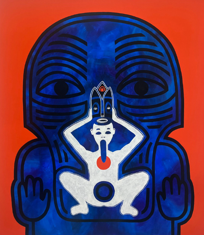"Ich-Wendung" Bild 170 x 150 cm
