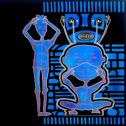 "Der VALUE" Bild 100 x 100 cm